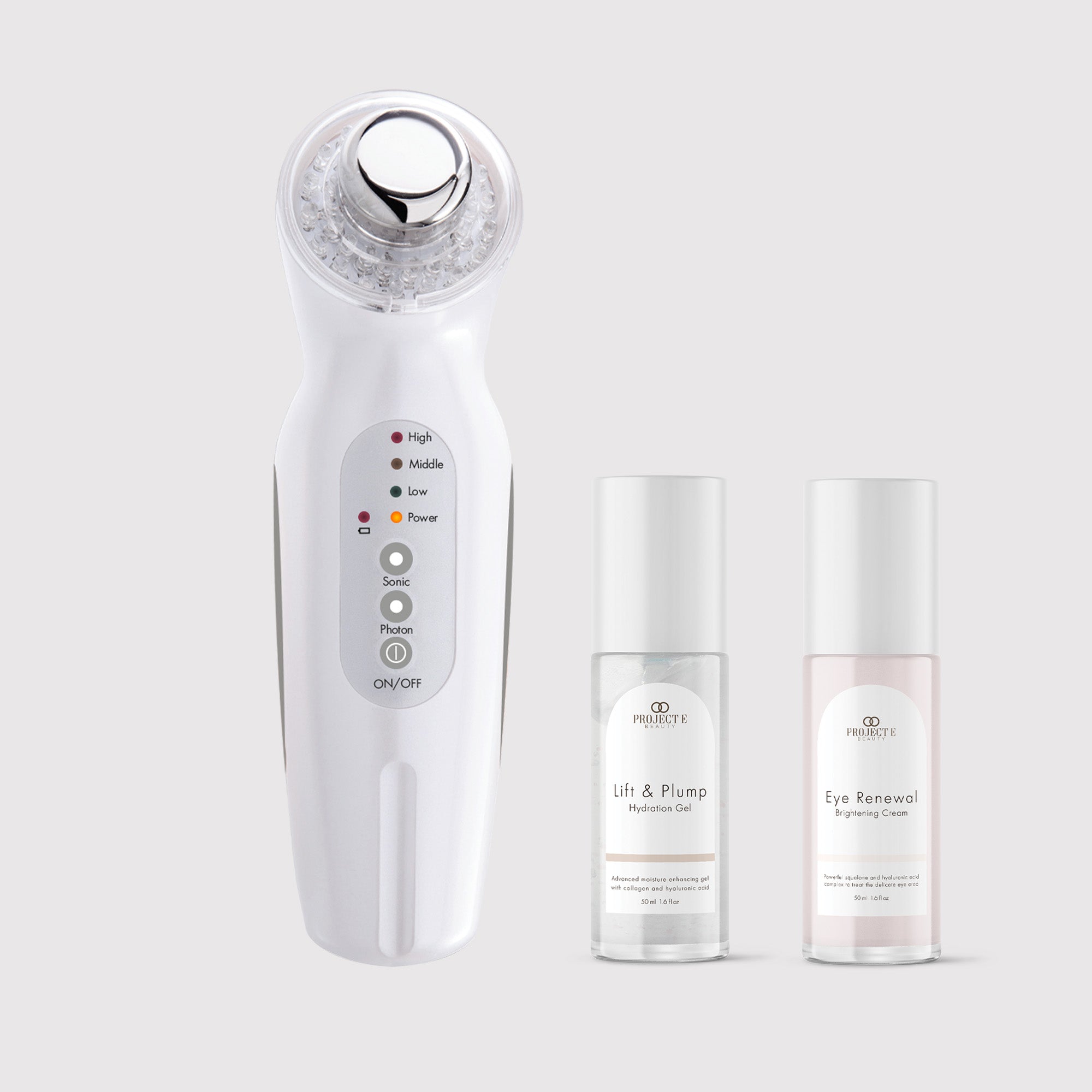 SkinSonic | LED Ultrasonic Wand - Project E Beauty