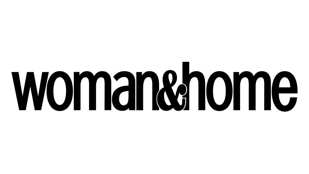 transparent background logo of Woman&Home in black